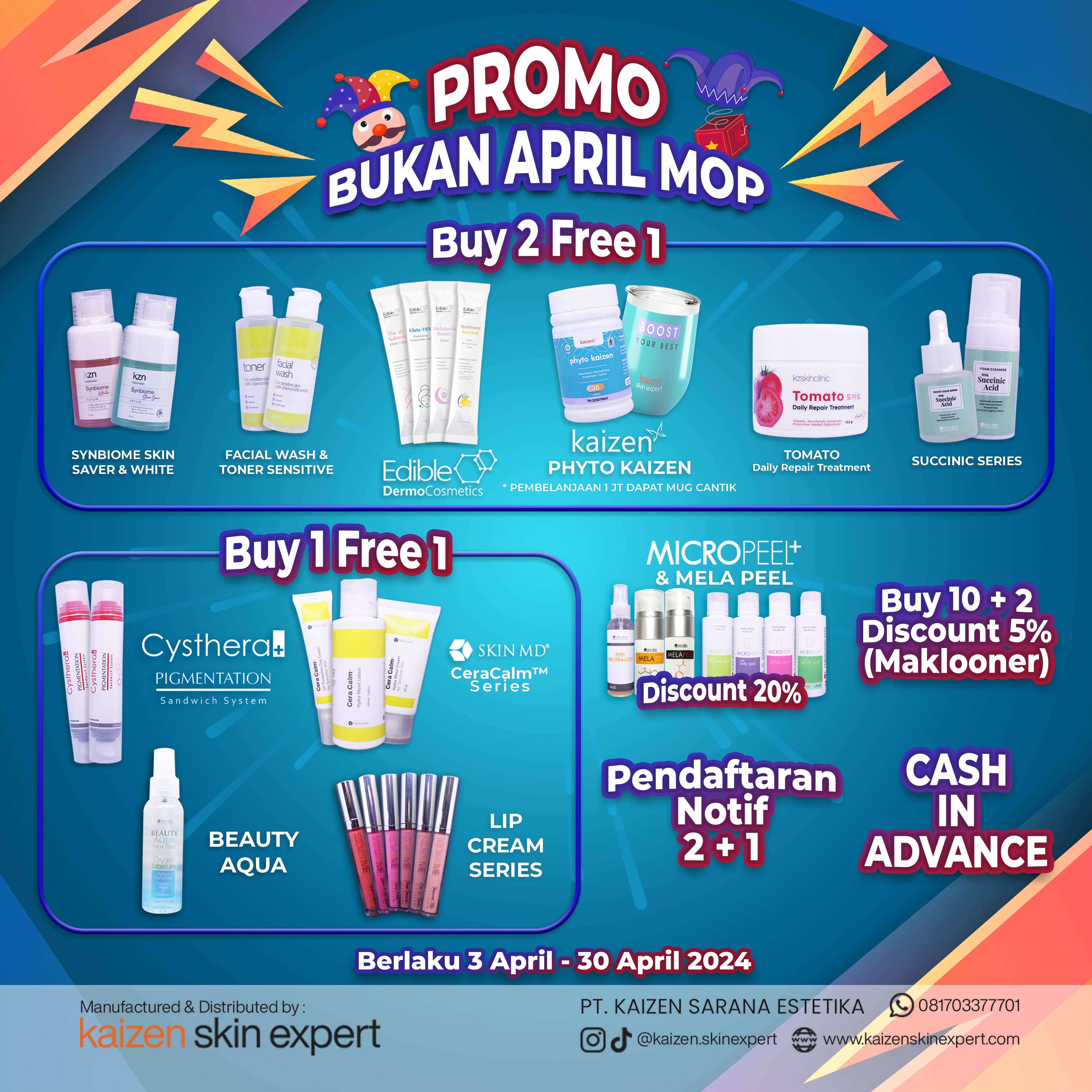 Promo Bukan April Mop 2024